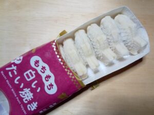 はら屋 もちもち白いたい焼き(あずき)1